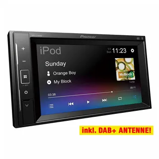 PIONEER 2-DIN DMH-A240DAB Auto Radioset für DACIA Duster ab 2013