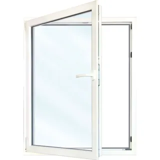 josefmeeth Energiespar-Fenster 76/3 Dreh-Kipp DIN links 100 x 100 cm weiß