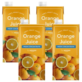 by Amazon Orangensaft, 1L 4er-Pack