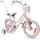 14 Zoll silver moon rosa