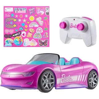 Hot Wheels Barbie Cabrio, RC - Rosa