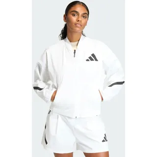 adidas Z.N.E. WOVEN Bomberjacke - White - 2XS
