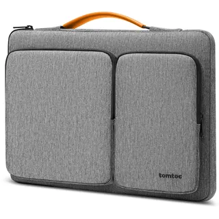 tomtoc 360° Laptop Tasche Hülle für 13 Zoll MacBook Air M4/M3/M2/M1(2025-2018) mit 360° Schutz, wasserdichte Notebook Tasche mit Griff, Laptoptasche 13 Zoll für Surface Pro Laptop, iPad Pro M5 2025
