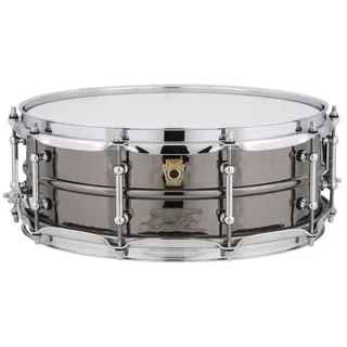 Ludwig Snare Drum, Schlagzeuge, Snare Drums, Black Beauty Snare LB416KT, 14"x5", Hammered, Tube Lugs - Snare Drum