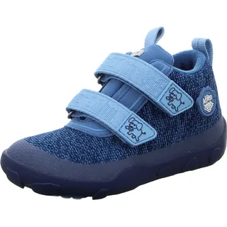 Affenzahn Knit Happy Elefant für Kinder, blau, Größe 23 EU