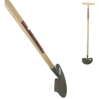 Synx Tools Kantenstecher 80cm mit stiel - Rasenstecher Rasenkantenstecher Kantenmesser Rasenschneider Kantentrimmer Rasenkantenschneider mit T-Griff,