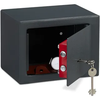 Möbeltresor Geldsafe Wandtresor Kleintresor 2,8 kg Mini-Safe 3 cm Wandsafe
