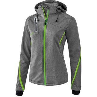 Erima Softshell Fonction Jacke Grey Marl / Green Gecko 34