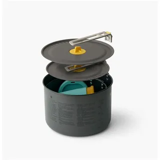 Sea to Summit Frontier UL Two Pot Cook Set Kochset 6-tlg. Grau
