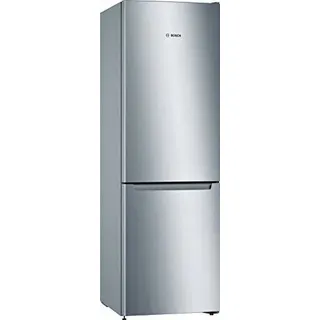 Bosch Serie 2 KGN33NLEB Kühl-Gefrierkombination (282 l, 1760 mm hoch, Edelstahl)