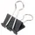 Foldbackklammern schwarz 1 9 cm