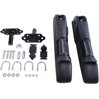 Frawacy Paar Auto Sitzarmlehne Armlehne Armstütze einstellbar 0-120 Grad 32cm Ersatz für PKW LKW Wohnmobil Van T5 T6 Ducato