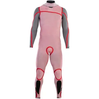 ION Seek Amp 4/3 Langarm-neoprenanzug Mit Reißverschluss Am Rücken - Black - S