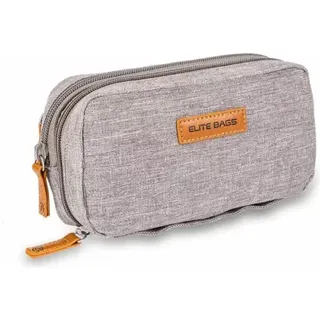 Elite Bags Kühlbeutel für Diabetiker, mehrere Fächer, Grau, 17 x 10 x 6 cm