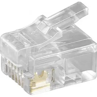 goobay RJ12 Stecker Flachkabel St,6polig 50251