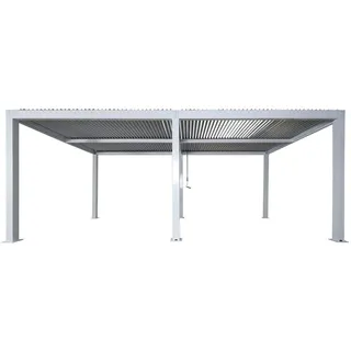 Weiß 11 cm Alu-Gestell 3 x 6 m