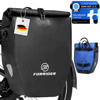 FORRIDER Pro Gepäckträgertasche schwarz