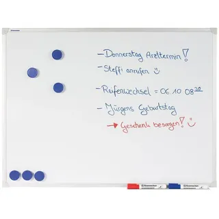 SOENNECKEN Whiteboard 4816 80x60cm magnethaftend lackiert