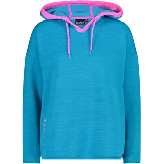 CMP Sweat Fix Hood Damen Kapuzensweater, blau - D44