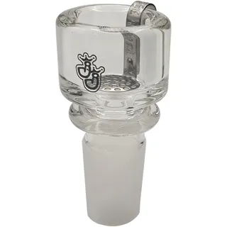 Jelly Joker HQ Panzerkopf Glaskopf Big Bowl 18.8mm für Bongs mit passendem Edelstahlsieb