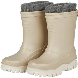 Sterntaler Gummistiefel uni gefüttert beige 31