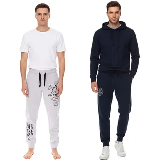 CAMP DAVID Jogginghose Herren SALE 428251 Dunkelblau oder Grau - XXL