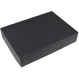HMF 1451-90 Rasterschaumstoff, Würfelschaum, 440 x 315 mm, Koffereinlage, Tabletop, Höhe: 90 mm