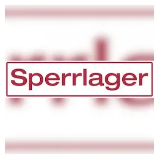 König Werbeanlagen Hinweisschild, Sperrlager Aluverbund