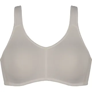 NATURANA Soft-BH "Cotton", Damen, Gr. 80, Cup D, beige (light beige), Obermaterial: 95% Baumwolle, 5% Elasthan. Rückenteil: 84% Polyester, 16% Elasthan, unifarben, Basic, bequem, BHs Soft-BH, verstellbare Träger, elastisch, bequem, basic, Baumwollmix