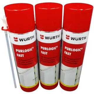 Würth PU Schaum Purlogic Fast 2K Zargenschaum 2,4 l