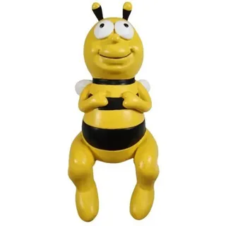 Figurendiscounter Gartenfigur Dekofigur Biene Gelb/Schwarz 19 cm