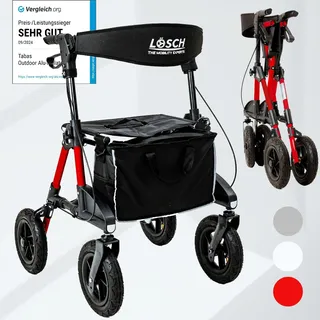 lösch Reha Rollator TABAS Rot 1 St