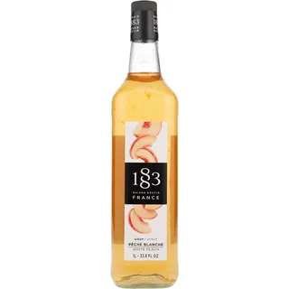 1883 maison routin Maison Routin 1883 Weißer Pfirsich Sirup 1000ml