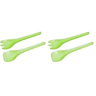 Fackelmann Salatbesteck 26 Cm 2-tlg Servierbesteck Salatgarnitur