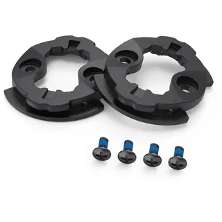 TUSITA S00-02545-00 Vierteldrehung Verschluss Set Kompatibel mit Garmin Edge 550 850 1050, MTB GPS, 2-Pack