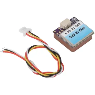 GPS-Modul M10 Chip mit 72 Suchkanälen und Keramikantenne für FPV Drohnen Rennsport Hochleistungs Navigation 10Hz Ausgangsfrequenz Kompatibel mit RC Drohnen