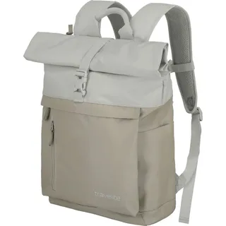Travelite Rollup Rucksack 35 l Sand/Elfenbein