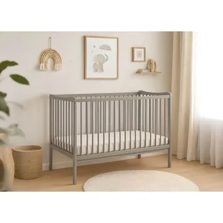 baby happy bliss Babybett 120x60 cm Taupe - Taupe
