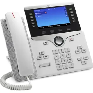 Cisco CP-8841-3PCC-K9= Systemtelefon,VoIP Farbdisplay Schwarz, Silber