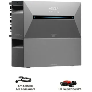 Anker SOLIX Solarbank 2 E1600 Pro + 1 x BP1600 Erweiterungsakku