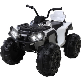 Original Actionbikes Motors Kinder Elektro Quad Bumper Offroad I Lizenziert - 2 x 35 Watt Motoren - 1x 12 V 7Ah Batterie - 6 Km/h - Beleuchtete Armaturen - Multimedia (Rot)