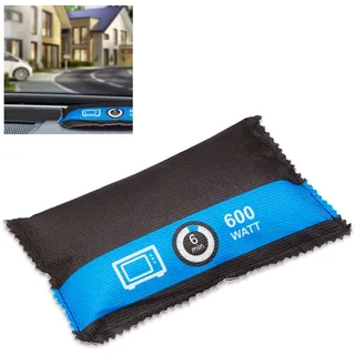 Relaxdays Luftentfeuchter Auto, Blau,Schwarz