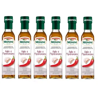Monini Natives Olivenöl Extra Knoblauch- und Chili-Öl 250 ml