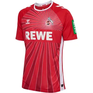 hummel 1. FC Köln Auswärtstrikot Saison 24/25 rot / weiß L