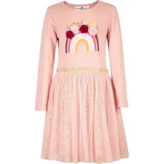 happy girls HAPPY GIRLS, Mädchen, Gr. 104, N-Gr, rosa (dusty rose), Single Jersey, Obermaterial: 95% Baumwolle, 5% Elasthan. Futter: 100% Baumwolle.