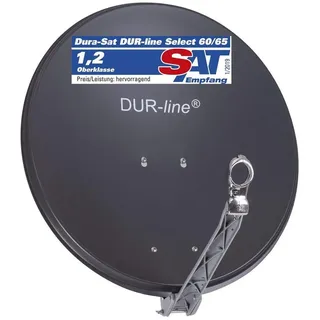 Dur-Line Select 60/65 Anthrazit - Alu Sat-Reflektor