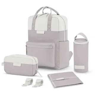 KAPTEN & SON Bergen Pro Diaper Backpack Set Muted Clay