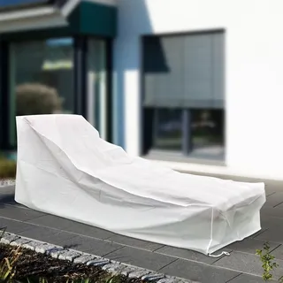 garden hero Gartenmöbel-Schutzhülle 200 x 75 x 40/70 cm Schwarz