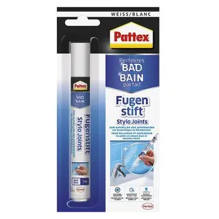 Pattex Perfektes Bad Fugenstift, Herstellerfarbe weiß PFS7,