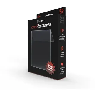 Ultra Pro Card Preserver Kartenhülle Wiederverschließbar 25ct